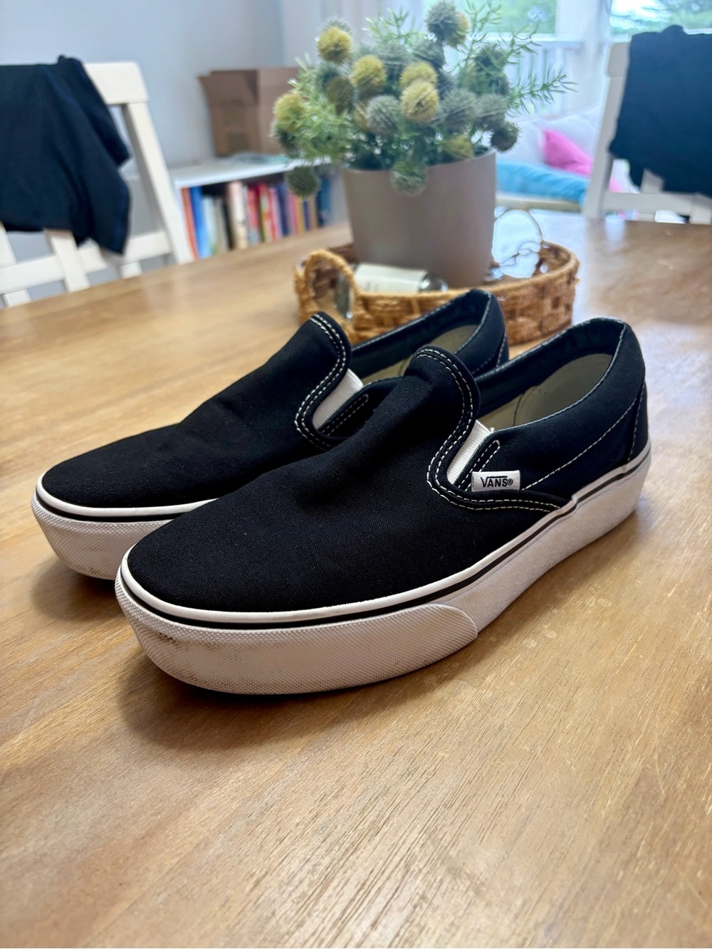Vans Slip-On Platform Sneakers W8/M6.5